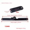Metal Lid Support Hinge 180° Opening Furniture Hinge Portable Cabinet Door Hinges  Kitchen Cupboard
