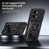 KEYSION Magnetic Phone Case for Xiaomi POCO X8 Pro Max Slide Camera Protection Upright Kickstand 360° Ring Shockproof Back Cover