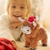 Adorable Electric Plush Yak Doll - Soft Stuffed Animal Toy For Kids Collectors