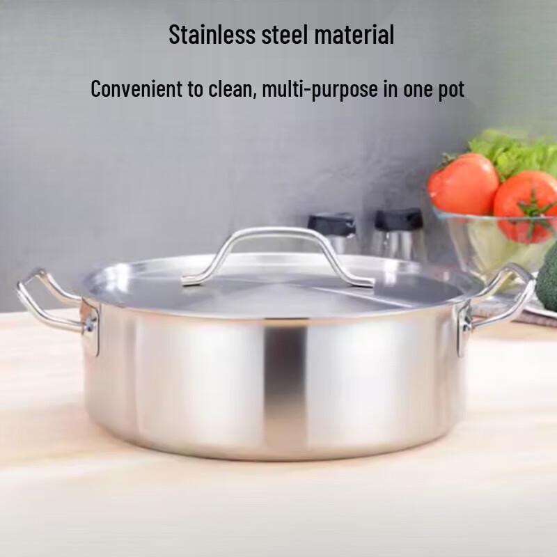 Yingbai Commercial Stainless Steel Soup Pot