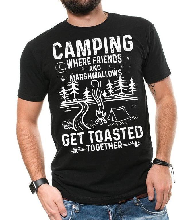 Funny Camping T T-shirt, Camping Definition, Campfire T-shirt, Camping T T-shirt M