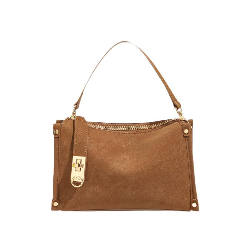 Korean Version Of Niche Matte Fashion Trend New Small Square Bag Women'S Korean Version Ins Foreign Style High Value Temperament Messenger Bag