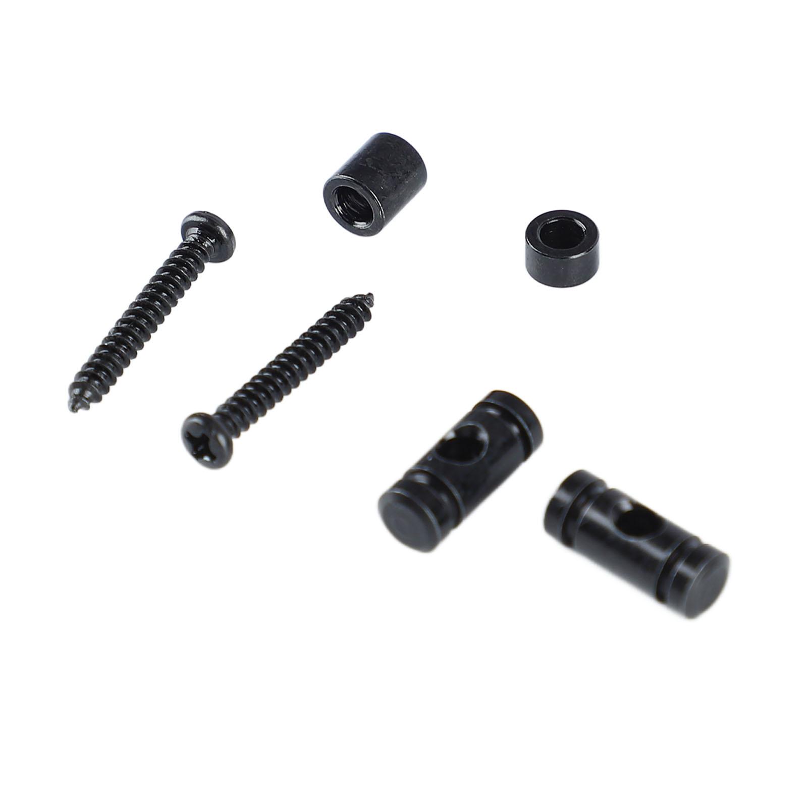 

Гитарный роликовый фиксатор направляющей струны для электрогитары, металлический фиксатор направляющей струны для электрогитары, сменный чёрный