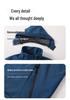 Men's Trendy Fleece-Lined Outdoor Mountaineering Jacket - Waterproof, Windproof, Plus Size Winter Coat for Couples