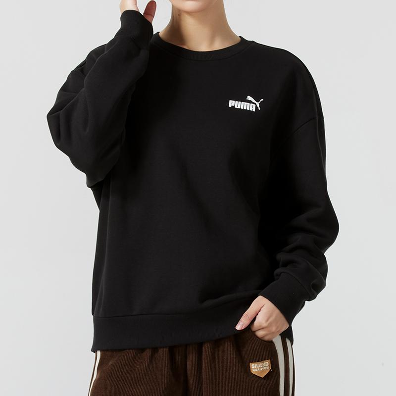 PUMA Essentials Small No. 1 Logo Women's Relaxed Crew Sweater 685587-01