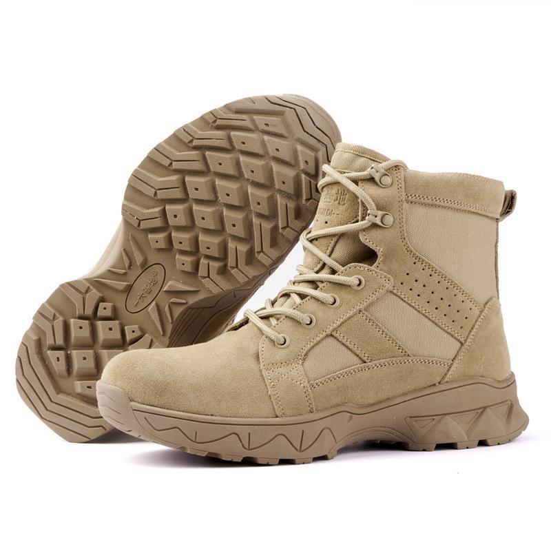 Men's Large-Size Non-Slip Fur Snow Boots - Thickened with Pure Wool for Warmth