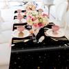 KatchOn, Happy New Year Tablecloth - 108x54 Inch, Pack of 3 | Happy New Years Decorations 2026 | Happy New Year Table Cloth 2026 | New Years Table