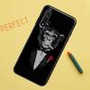Man Suit Shirt Tie For Huawei Nova 8i 12i 11i 12s Y73 Y72 Y61 Y91 Y90 Y70 Y60 9 10 SE P30 P40 Lite P60 Pro Case