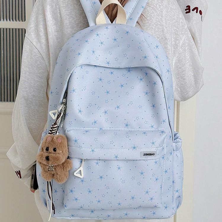 Schoolbag high value Japanese and Korean new ins wind star schoolbag female junior high school students unpopular niche do not collide with