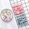 2Pcs Silicone Chocolate Baking Mold Summer Ocean Theme Shell Starfish Conch Jelly Molds Candy Making Supplies