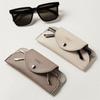 PU Leather Glasses Storage Bag Waterproof Reading Glasses Pouch Glasses Sleeve  Eyewear Accessories