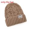 Pattern Letter Women Knit Hat With Acrylic Material And Wind Features Resistant