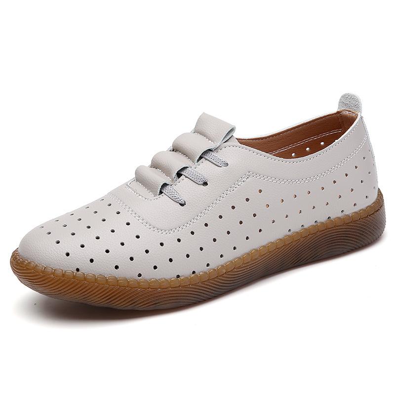 Comfortable casual single shoes Doudou shoes new work soft-soled shoes super soft one-pedal non-slip mother shoes