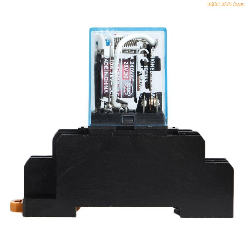 K1AE LY2NJ AC 220V 10A With 8 Pin + Socket Base