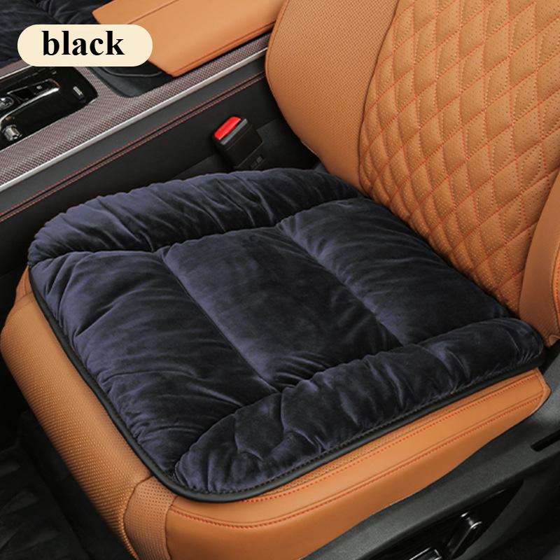 Universal Anti Slip Seat Cushion, Thickened and Warm, Winter Car Short Plush Car Seat Cushion Car Interior Accessories Cushion
