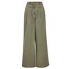 VEROMODA Women's Mid-Waist Pleated Straight-Leg Casual Pants