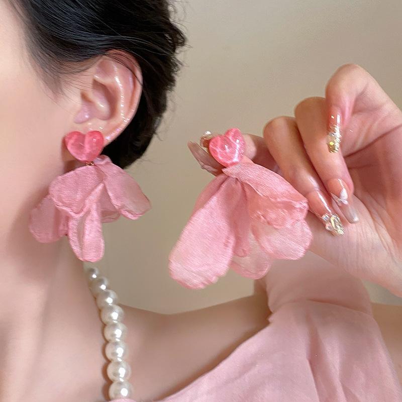 Summer Colorful Unique Dopamine Design Drop Dangle Earrings For Women Fashion Jewelry Accessories