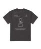 SNOWPEAK APPAREL Aerocool Lamp Graphic Short Sleeve T-Shirt (S26Mmfts32) Chocolate Khaki