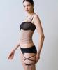 VINAJ Layered Shirring Mix Bikini Bra (Beige)