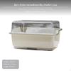 MultiFunctional Kitchen Dish Rack with Lid, Drawer Draining, Large Capacity