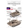 1:32 Scale Tiger T-90 Spray Tank Model Toys Metal Diecast Miniature Military Vehicles Sound Light Pull Back Toy Gifts for Boys