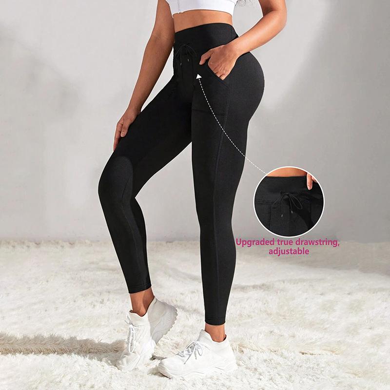 Lulu high-waisted yoga pants women's breathable tight elastic leggings shaping slim-fitting belly and hip lifting nude fitness pants