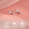 925 Sterling Silver Butterfly Zircon Ring Earrings For Women Piercing Luxury High Quality Elegant Jewelry Trend 2025 Money 925