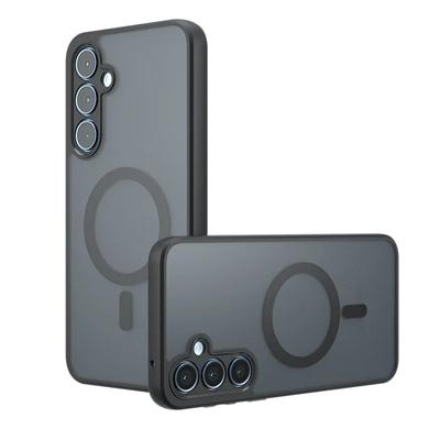 Für Magsafe Matte Telefonhülle für Samsung A16 A06 A15 A25 A35 A55 A54 A34 A24 A14 Magnetische stoßfeste harte Rückabdeckung aus Acryl für Galaxy S24 FE