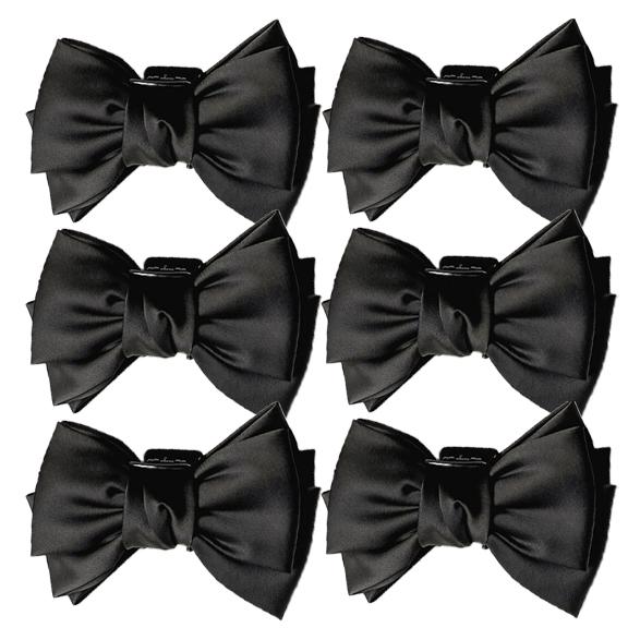 Korea large size bow hair clip elegant temperament simple style exquisite girl  claw clip fashion hair accessories