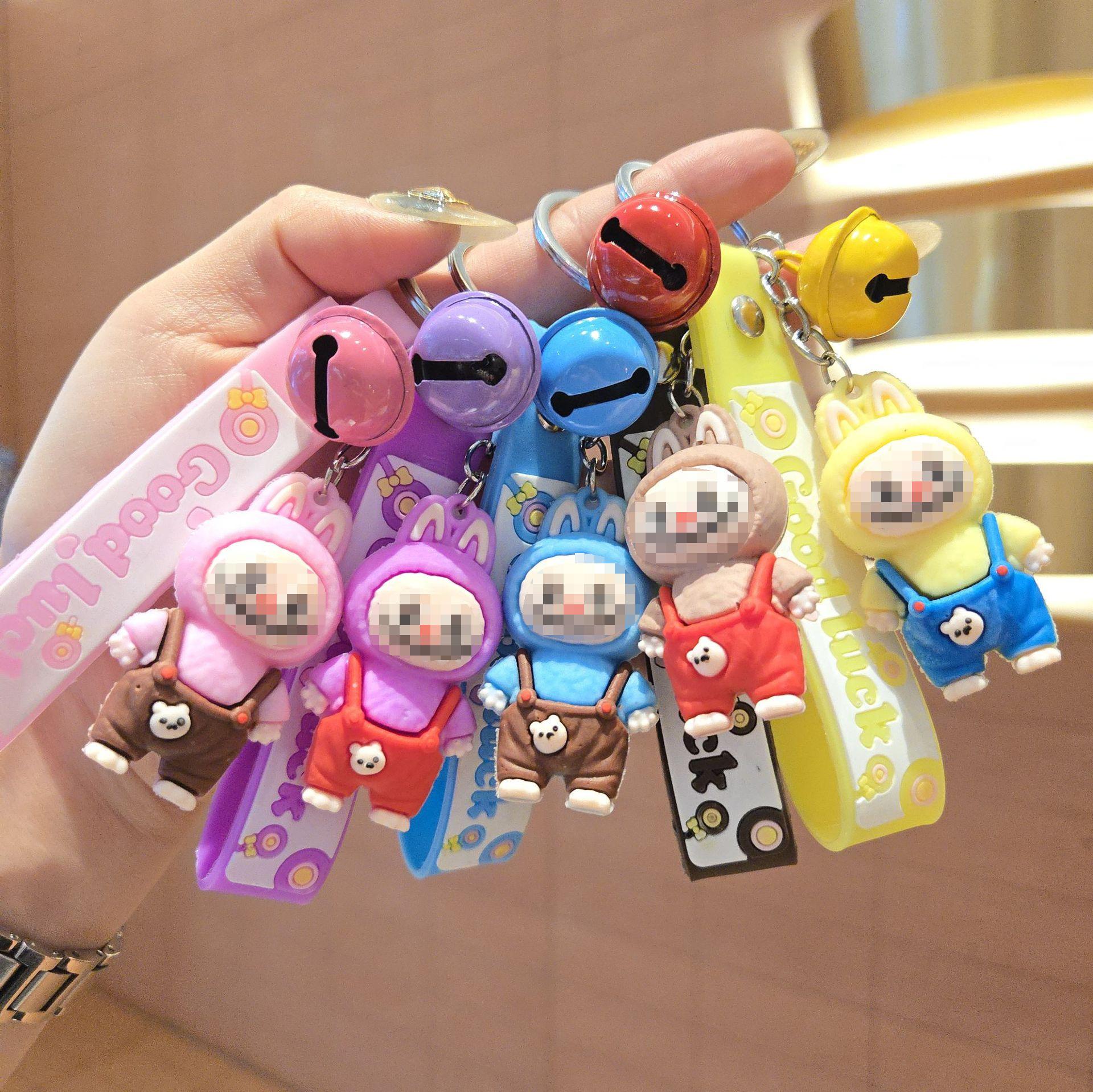 

Мультяшний брелок-підвіска, Дерев яна фігурка, Брелок для ключів, Блайнд-бокс, Модна підвіска. 5.5*2.7cm