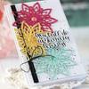 Çiçek Metal Kesme Ölür DIY Scrapbooking Kabartma Kağıt Kartları Albümü Stencil