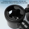 Water Cup Holder 3 in 1 Stroller Cup Holder with Phone Mount 360 Degrees Rotatable Drink Holder Non Slip Easy Install Removable Stroller Accessories
