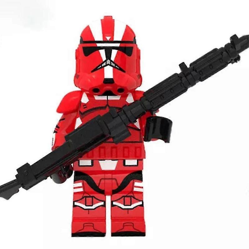 8 ks Star Wars Darth Vader Řád Sithský strážce Minifigurka Sestavená Mini Stavební kostka Akční figurky Hračka Dárek pro děti