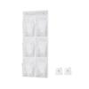 6 Pocket Hanging Storage Organizers Practical 6 Compartment Nonwoven Hanging Bag For Organizing Bathroom Necessities
