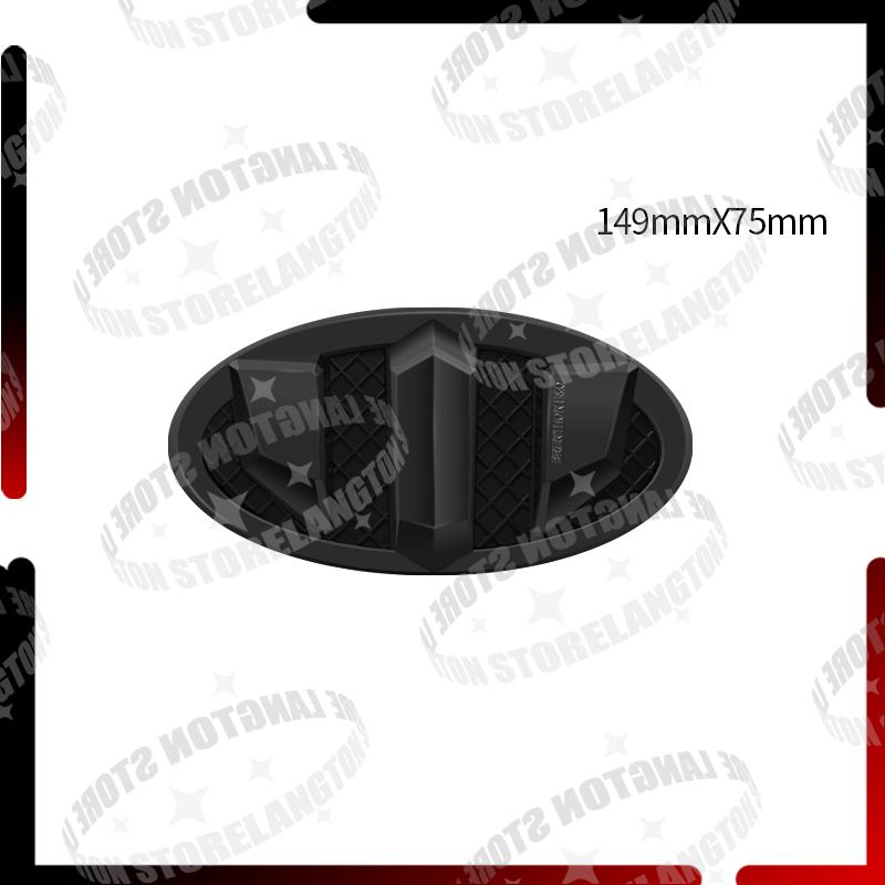 

ABS Car Body For Sorento Ceed Picanto K5 K9 Stonic Optima Sportage Stinger K3 K2 Niro Emblem Front Badge 3D Sticker Tail Decals