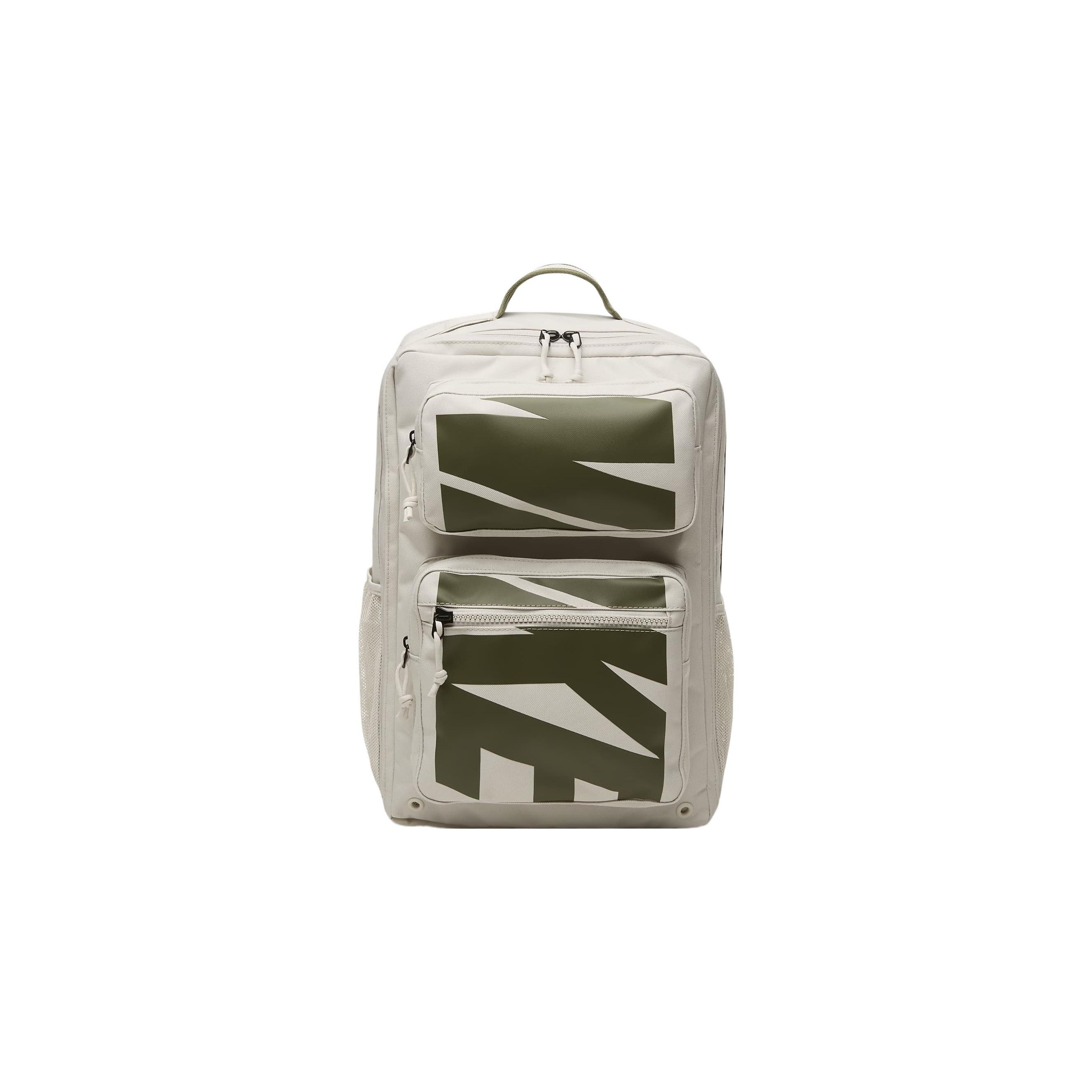 

Nike Letter Print Fabric Backpack Unisex Backpacks White CZ1247-104 White