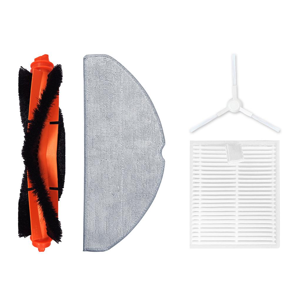 Xiaomi S20 Robot Accessories: Main Brush, Side Brush, Filter, Mop (HK/TW Version)
