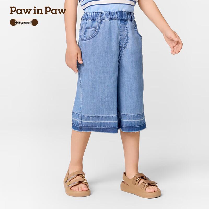 

PawinPaw Boy s Cartoon Bear Cooling Denim Shorts 130