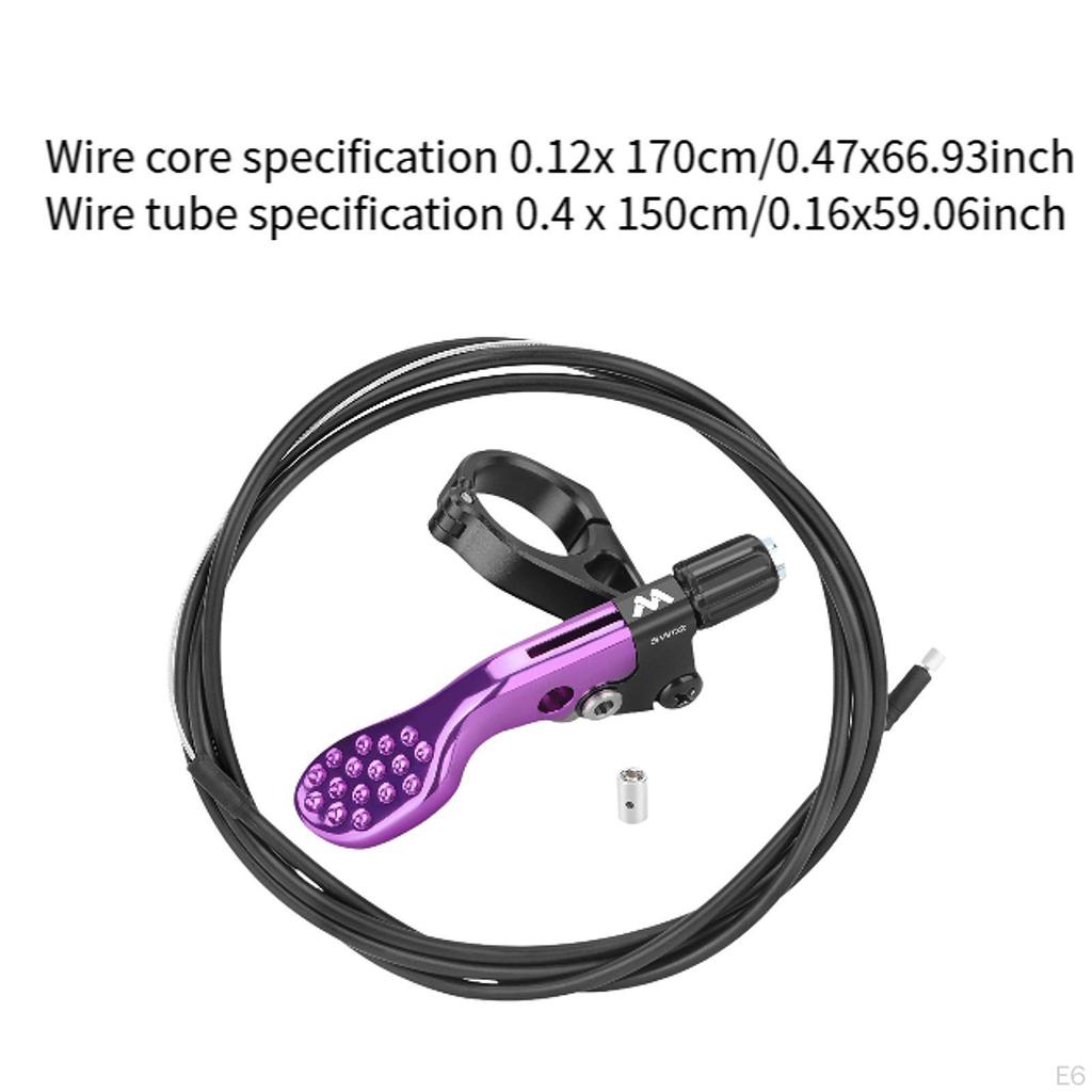 Tijă de șa pentru bicicletă, dropper, manetă de control de la distanță, schimbător de bicicletă, ușoară, de schimb