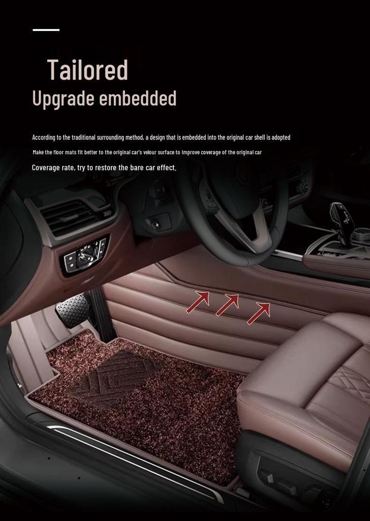 All-Enclosed Floor Mats for Chery Arrizo 5/Tiggo 8/3/Ba Pro/Little Ant T9/Fengyun 2