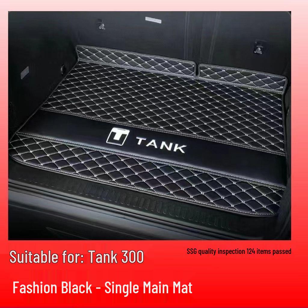 Tank 300 Full Coverage Trunk Mat: Custom Mat for Great Wall Wey Model.