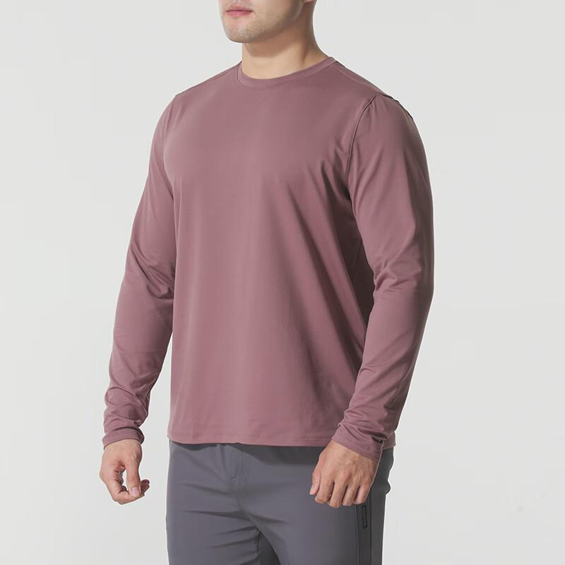 Under Armour Loose Solid Color Crew Neck Pullover Long Sleeve T-Shirt Men Tops 1386975-651