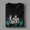 Korn Band Rock T-Shirt Herren Baumwolle Neuheit T-Shirt Rundhals T-Shirt Kurzarm Kleidung Original