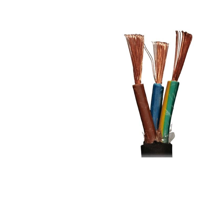 Fireproof Multi-Core Flexible Rubber Cable YZ/YC 3-Core 1.5 Sq Mm
