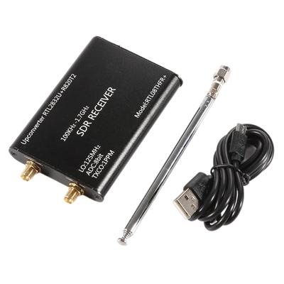 Receiver R R820T2 RTL2832U 1PPM R Software Defined Radio Receiver with Antenna & Data Cord