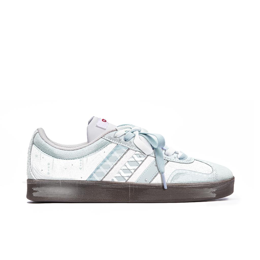 Adidas Neo VL Court 2.0 Da Vinci, Box, Ice Cream Abrasion Resistant Abrasion Resistant Low top Skateboard Shoes Unisex HQ1802(TeamM- S-BOX)