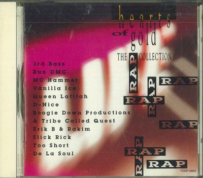CD VARIOUS RUN DMC SLICK RICK BOOGI  Hearts of GoldThe Wrap Compilation TOCP6822PROMP SBK Records 1991 Japan Rap  HipHopRB Used