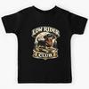 Low Rider Club Vintage Dachshund Skateboard Kids T-Shirt