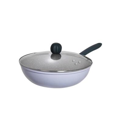 JZ30CG Artisan Purple Non-Stick Wok