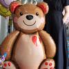 1pc Large Bear Foil Balloon - Birthday Wedding Party Decoration, Huge Aluminum Film Balloon for Event Background